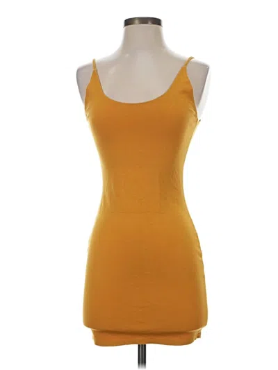 Pre-owned Iris Casual Dress In Orange