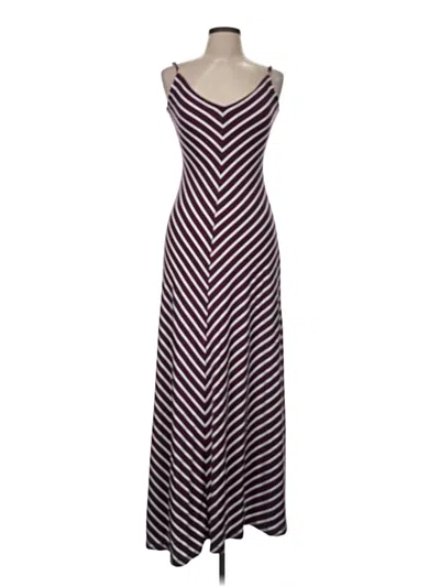 Pre-owned Iris Casual Dress In Purple