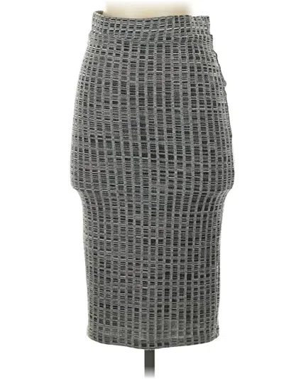 Pre-owned Iris Casual Skirt In Gray