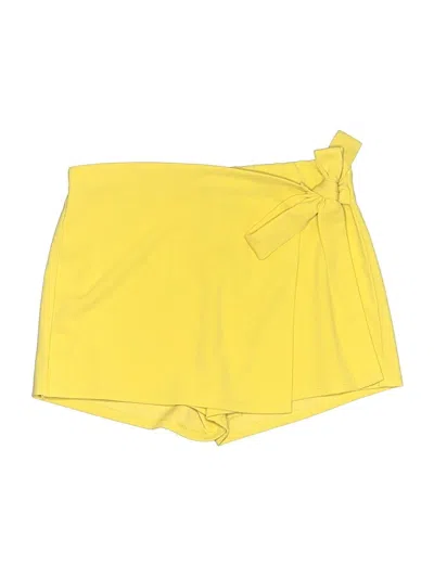 Pre-owned Iris Casual Skirt In Yellow