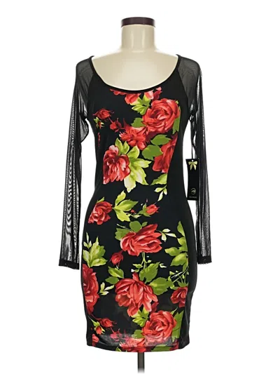 Pre-owned Iris Cocktail Dress In Black