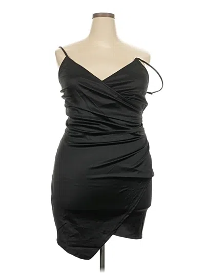 Pre-owned Iris Cocktail Dress In Black
