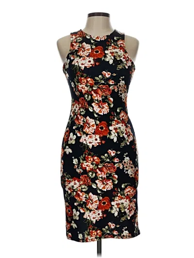 Pre-owned Iris Cocktail Dress In Black