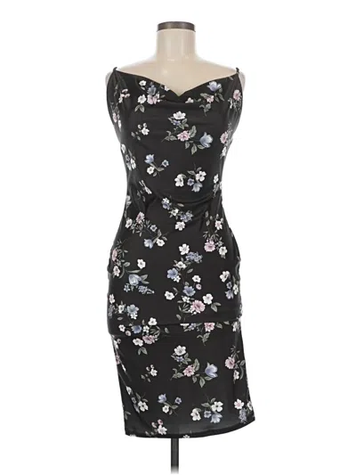 Pre-owned Iris Cocktail Dress In Black