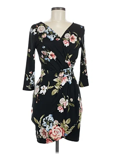 Pre-owned Iris Cocktail Dress In Black