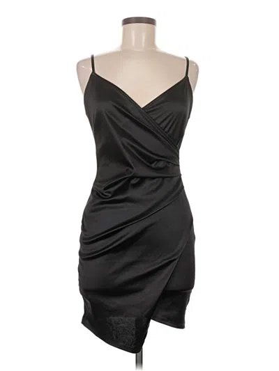 Pre-owned Iris Cocktail Dress In Black