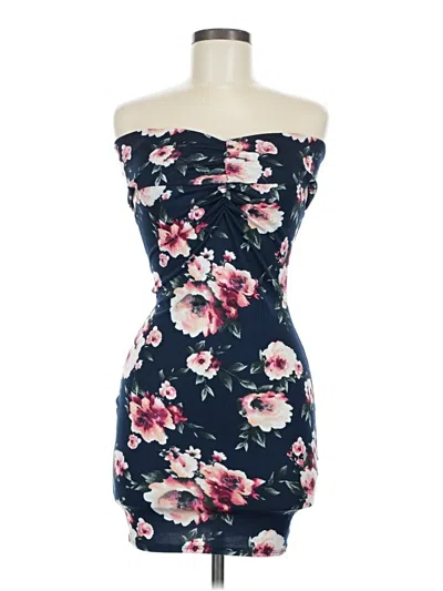 Pre-owned Iris Cocktail Dress In Blue