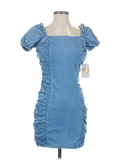 Pre-owned Iris Cocktail Dress In Blue