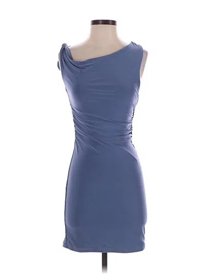 Pre-owned Iris Cocktail Dress In Blue