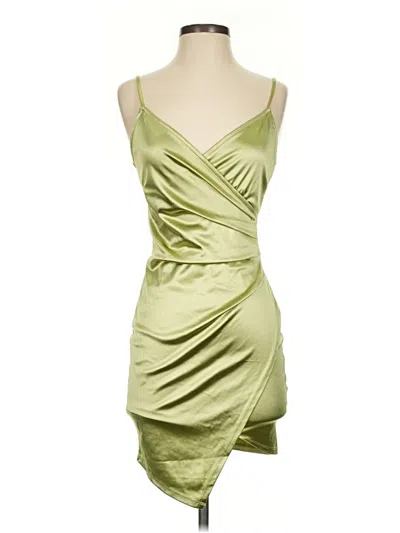 Pre-owned Iris Cocktail Dress In Green