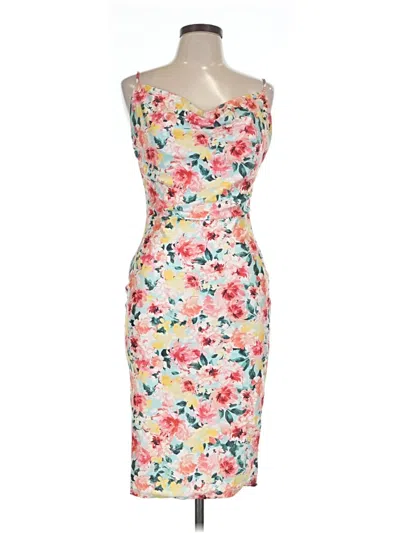 Pre-owned Iris Cocktail Dress In Ivory