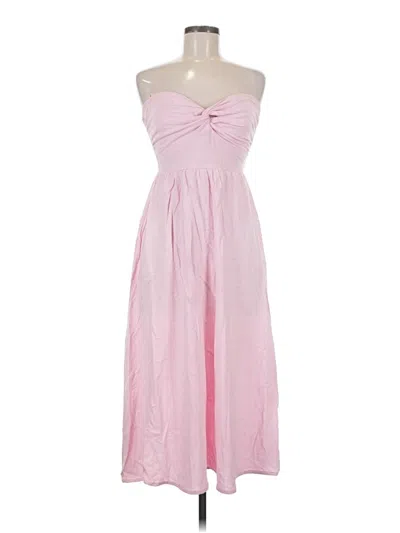 Pre-owned Iris Cocktail Dress In Pink