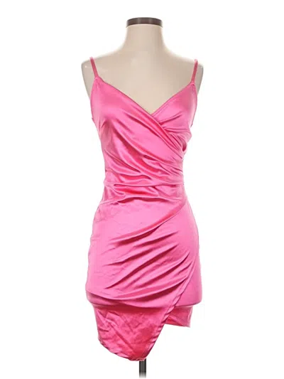 Pre-owned Iris Cocktail Dress In Pink