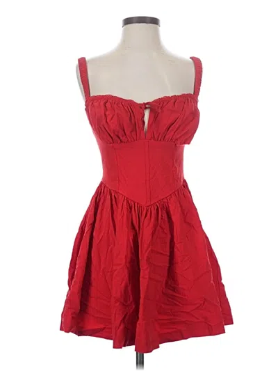 Pre-owned Iris Cocktail Dress In Red