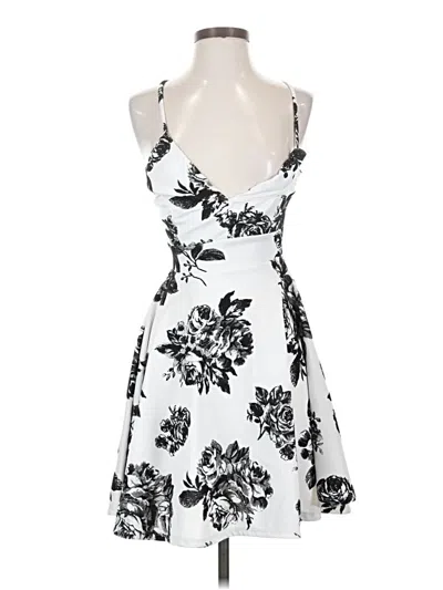 Pre-owned Iris Cocktail Dress In White