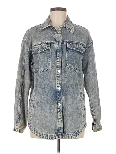 Pre-owned Iris Denim Jacket In Blue