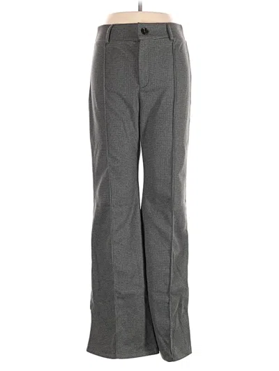 Pre-owned Iris Dress Pants In Gray