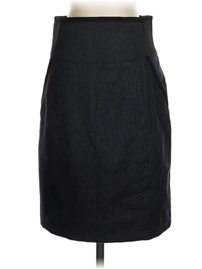 Pre-owned Iris Formal Skirt In Black