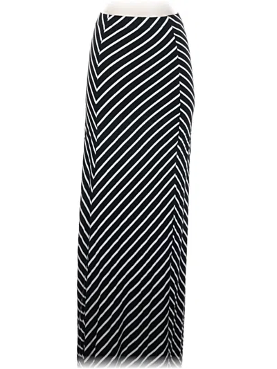 Pre-owned Iris Formal Skirt In Black