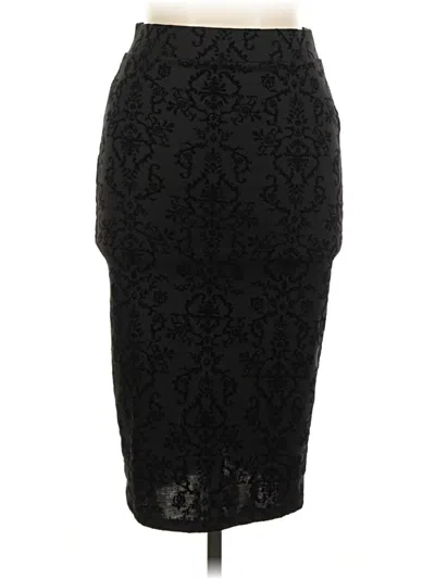 Pre-owned Iris Formal Skirt In Black