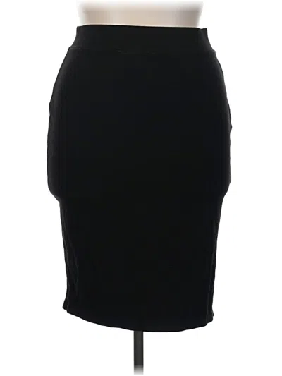 Pre-owned Iris Formal Skirt In Black