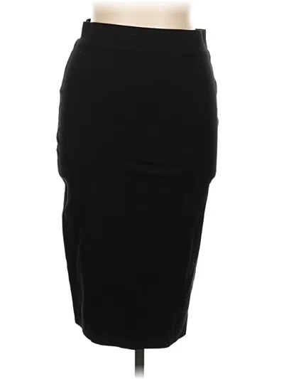 Pre-owned Iris Formal Skirt In Black