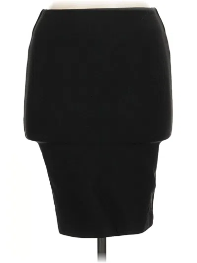 Pre-owned Iris Formal Skirt In Black