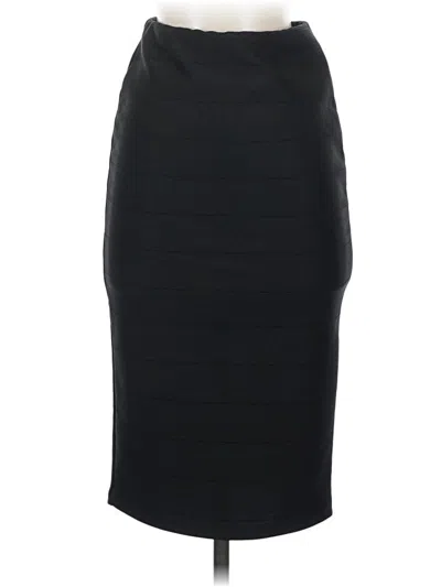 Pre-owned Iris Formal Skirt In Black