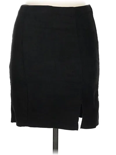 Pre-owned Iris Formal Skirt In Black