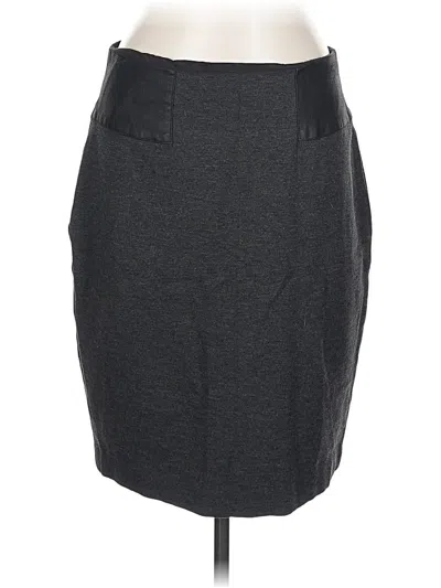 Pre-owned Iris Formal Skirt In Gray