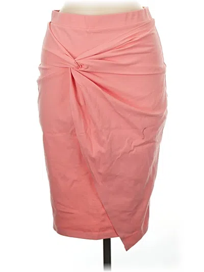 Pre-owned Iris Formal Skirt In Pink