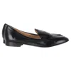Iris & Ink Penny Loafers In Black Leather In Black