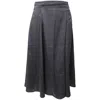 Iris & Ink Polka-dot Skirt In Black Polyester In Black