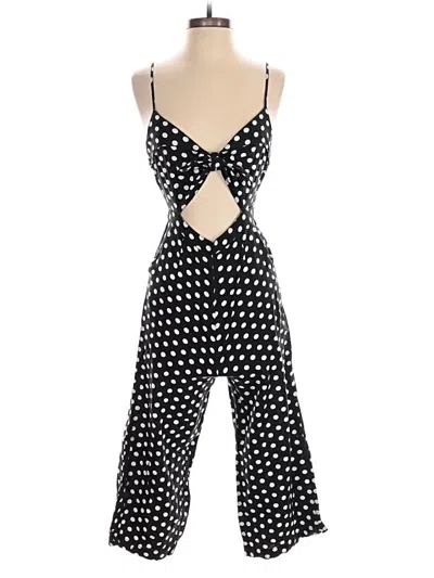 Pre-owned Iris Jumpsuit In Black