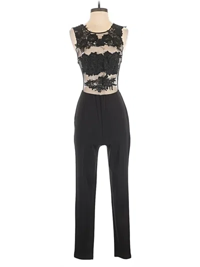 Pre-owned Iris Jumpsuit In Black