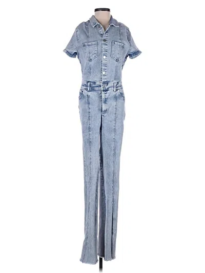 Pre-owned Iris Jumpsuit In Blue