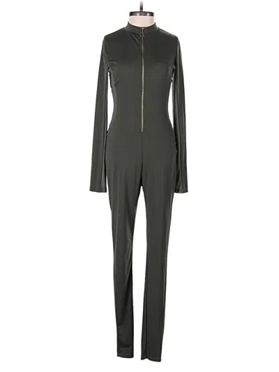 Pre-owned Iris Jumpsuit In Gray