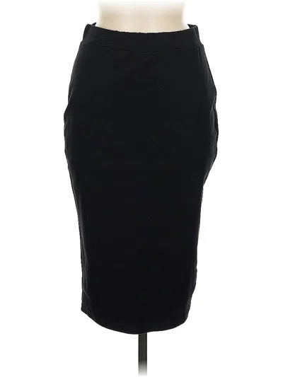 Pre-owned Iris Los Angeles Formal Skirt In Black