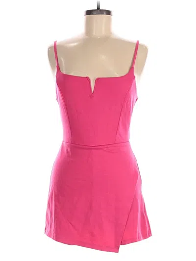 Pre-owned Iris Romper In Pink