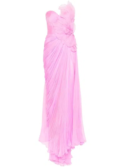 Iris Serban Adelaine Maxi Dress In Pink