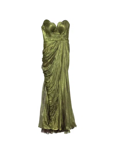 Iris Serban Giselle Maxi Dress In Green