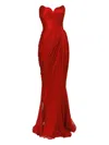 Iris Serban Gisselle Dress In Red