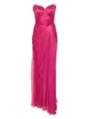 Iris Serban Ines Maxi Dress In Pink