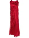 Iris Serban Leila Gown In Red