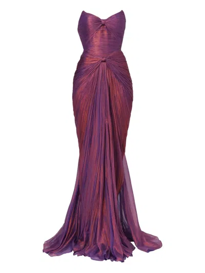 Iris Serban Lucia Dress In Purple