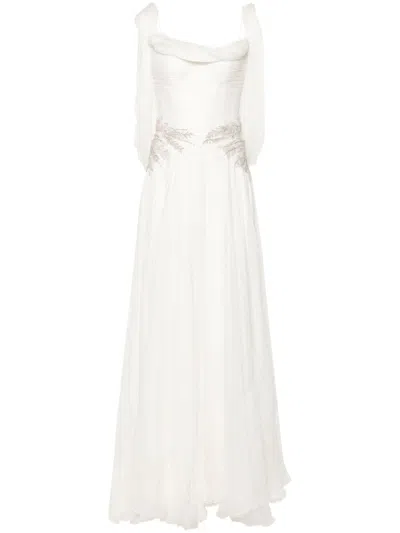 Iris Serban Maria Gown In White