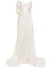 Iris Serban Maribel Gown In White