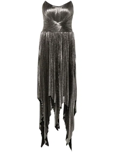 Iris Serban Marne Dress In Silver