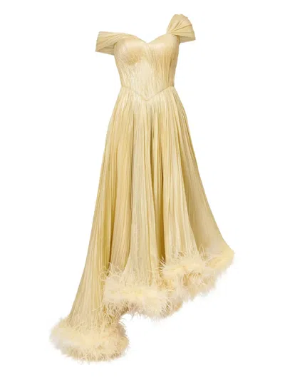 Iris Serban Melissa Dress In Yellow