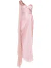 Iris Serban Serafinne Maxi Dress In Pink